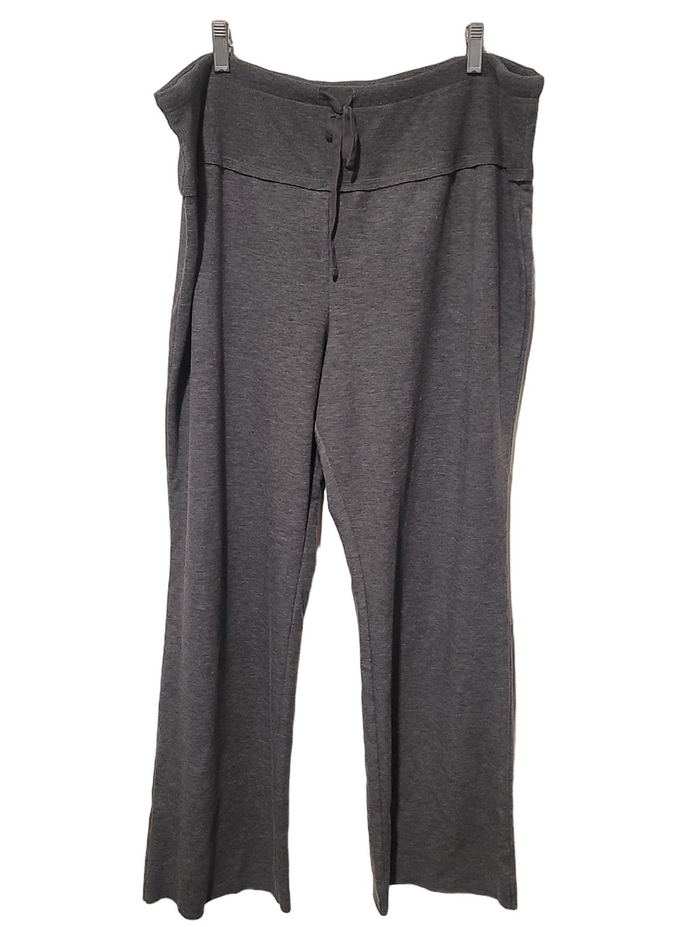 Zella Charcoal Wide-Leg Track Pants